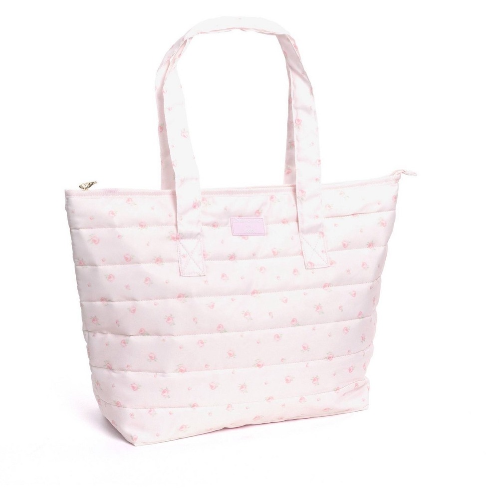 LoveshackFancy X Target- Yoobi Blooming Heirloom Ditsy Quilted Totebag NEW